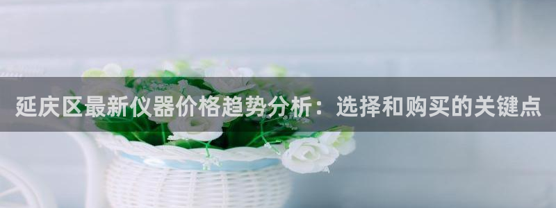 娱乐门徒 小说推荐：延庆区最新仪器价格趋势分析：选择和购买的