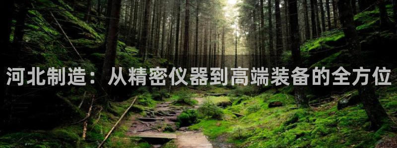 门徒娱乐注册各判官333OO：河北制造：从精密仪器到高端装备