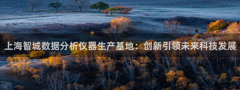门徒娱乐链接：上海智城数据分析仪器生产基地：创新引领未来科技
