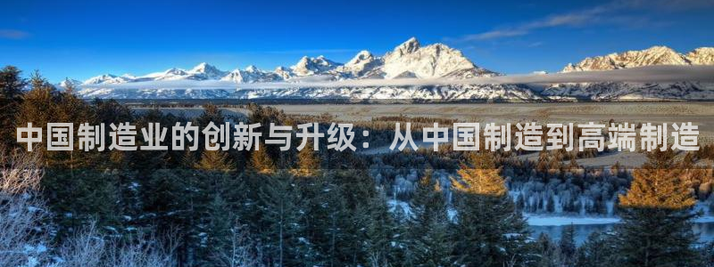门徒娱乐场所叫什么：中国制造业的创新与升级：从中国制造到高端