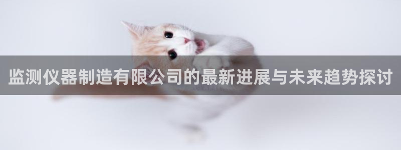 门徒娱乐彩票官网：监测仪器制造有限公司的最新进展与未来趋势探