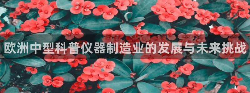 门徒娱乐在线登录官网：欧洲中型科普仪器制造业的发展与未来挑战