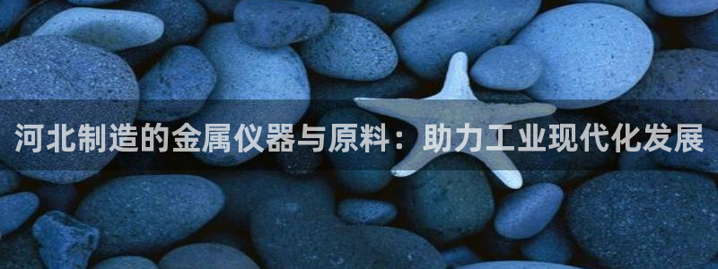 类似娱乐门徒小说：河北制造的金属仪器与原料：助力工业现代化发