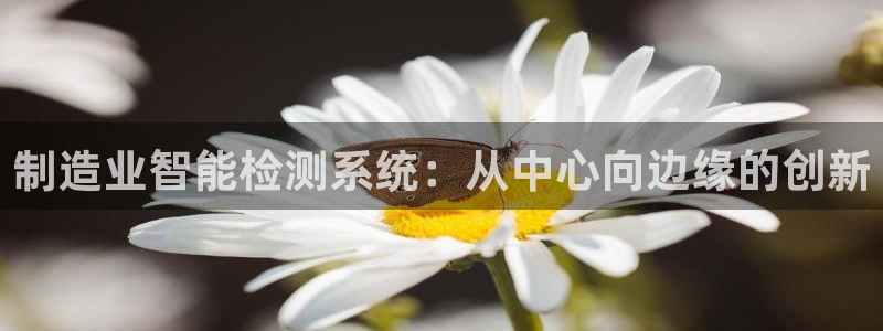 门徒娱乐最新消息今天：制造业智能检测系统：从中心向边缘的创新