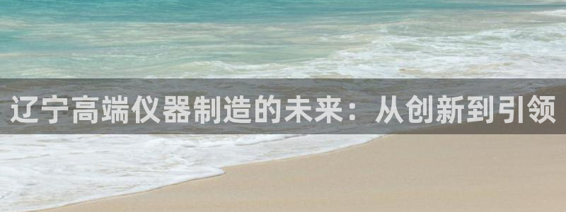 门徒娱乐期刊判官333oo：辽宁高端仪器制造的未来：从创新到